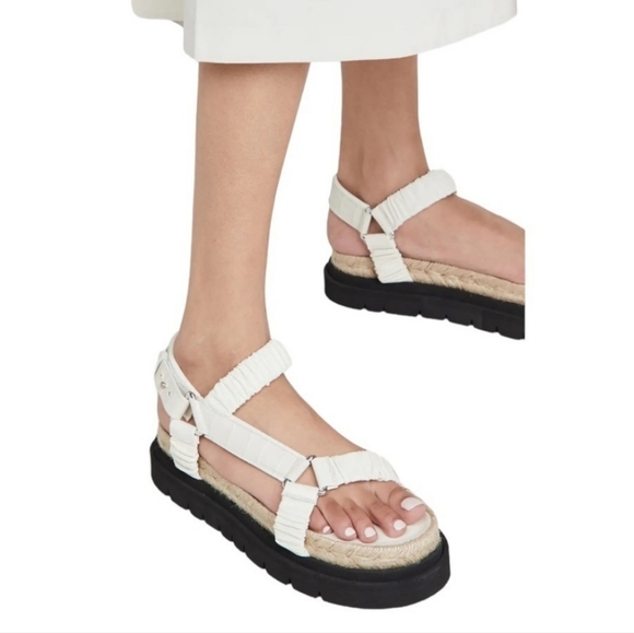 3.1 Phillip Lim Noa Strappy Platform Slide - Picture 2 of 12